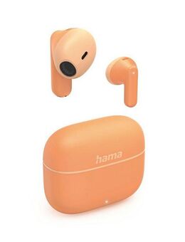 Hama Bluetooth Kopfhörer mit Mikrofon (True Wireless Headset, TWS Earbuds) In-Ear-Kopfhörer (Google Assistant, Siri)