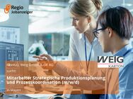 Mitarbeiter Strategische Produktionsplanung und Prozesskoordination (m/w/d) - Mayen