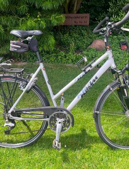 KTM Trekkingrad Teramo Trapez Alu gebürstet 27 Gänge Top-Zustand - Mettingen