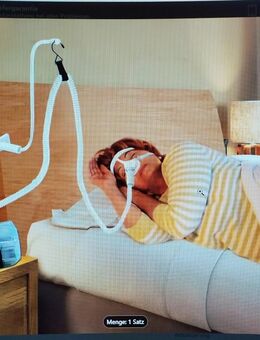 Schlaf Apnoe - CPAP -Schlauchhalterhalterung für Ihr Bett - unbeschwerter Schlaf. - Velbert