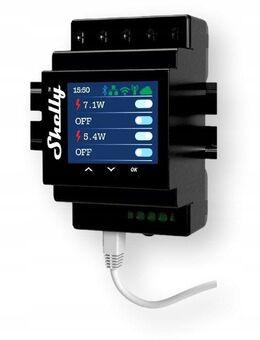 Shelly Pro 4PM V2 – 4-Kanal-WIFI/LAN/BL-Relais mit Strommessung für DIN-Schiene Automat Wandverteiler Elektroverteiler Zählerschrank Shelly Pro 16 - Wuppertal