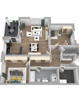 IN BAU- NEUBAU VON 16 EIGENTUMSWOHNUNGEN IN ABSOLUTER SPITZENLAGE VON BAD HERSFELD - EHEMALS STADTHOTEL - Bad Hersfeld