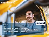 Kraftfahrer für Silofahrzeuge im nationalen und internationalen Fernverkehr / oder im Nahverkehr (m/w/d) - Kruft