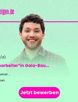 Facharbeiter*in Gala-Bau (m/w/d) - Essen