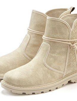 Vivance Boots, Stiefel Stiefelette mit raffinierten Bindebändern VEGAN