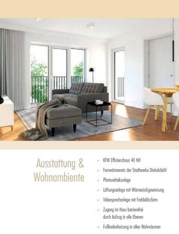 3,5 Zimmer-Wohnung mit Balkon im ersten Obergeschoss - mit Personenaufzug - Dinkelsbühl