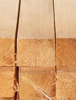 Holzbalken Kanthölzer Pfosten sägerau 5m lang - Herbolzheim