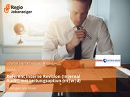 Referent Interne Revision (Internal Audit) mit Leitungsoption (m|w|d) - Bingen (Rhein)