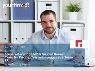 Steuerreferent (m/w/d) für den Bereich Transfer Pricing / Verrechnungspreise Team FR - Weißenburg (Bayern)