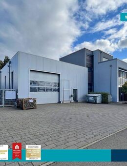 Handwerkerhof Schweich-Issel: Modernes Einfamilienhaus mit angeschlossener Lager-/Produktionshalle - Schweich
