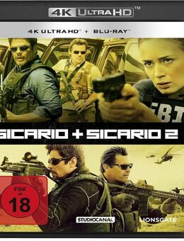 Sicario 1 & 2 (2 4K Ultra-HD) (+ 2 Blu-ray's) Neu - Dortmund