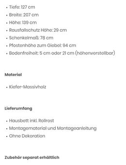 Hausbett "Kay" - Birstein