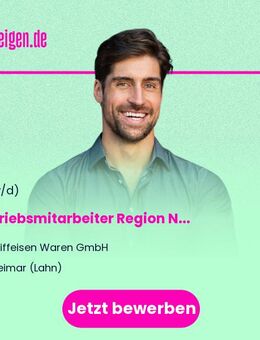 Vertriebsmitarbeiter (m/w/d) Region Niederweimar - Weimar (Lahn)