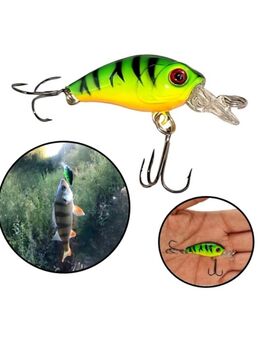 3D Angelköder Fisch mit Doppelte Angelhaken Künstliche Köder Wobbler Kunstköder Raubfisch 8,90€* - Villingen-Schwenningen