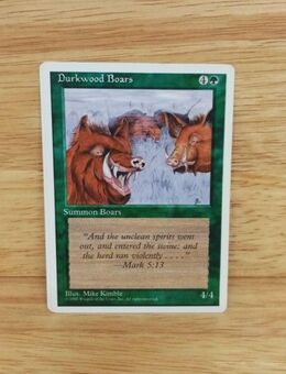 Magic The Gathering-Sammelkarte-Durkwood Boars - Nörvenich