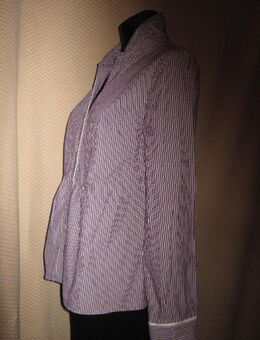 NEU * Klassisch * Business * Freizeit * Streifen * Hemd- Bluse "Marc O´Polo" Gr.36- 38/ S * brombeere * lila * aubergine * weiß * - Riedlingen Zentrum