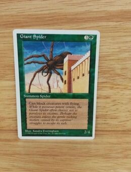 Magic The Gathering-Sammelkarte-Giant Spider - Nörvenich
