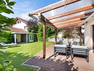 Charmante DHH mit attraktivem Garten, Dachstudio, Hobbyraum und moderner energieeffizienter Technik - Sauerlach