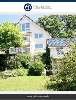 Idyllisches Zweifamilienhaus am Ortsrand von Sinzheim mit Panoramablick und Gartenparadies - Sinzheim