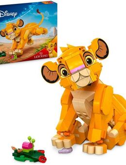 LEGO® Simba, das Löwenjunge des Königs (43243), LEGO Disney Classic Konstruktionsspielsteine, (222 St), Made in Europe