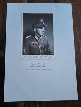 Original Unterschrift Autograph RKT Michael Pössinger - Lohmar