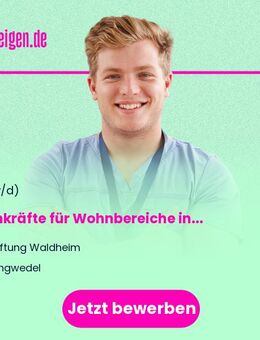 Fachkräfte für Wohnbereiche in der Eingliederungshilfe - Heilerziehungspfleger, Altenpfleger, Gesundheits-u. Krankenpfleger, Erzieher (m/w/d) - Langwedel (Niedersachsen)