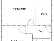 Frei ab sofort.: 2-Zimmer-Wohnung mit modernem Tageslichtbad und Balkon - Düsseldorf