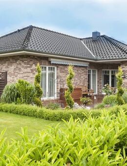 Geplantes Bauvorhaben - Neubau-Bungalow in Feldrandlage - Sievershütten