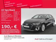 Audi A3, Sportback 40 TFSI e advanced, Jahr 2022 - München