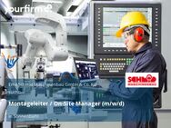 Montageleiter / On-Site Manager (m/w/d) - Sonnenbühl