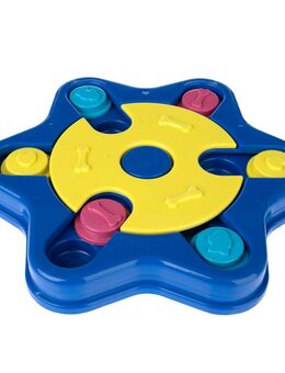 zooplus Basics Sechseckiges Puzzlespielzeug - Ø 25,5 x H 3 cm