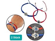 2 Stück Blaues Rotes Armband Fatimas Hand mit Nazar Boncuk Auge Blick Armschmuck 12,90€* - Villingen-Schwenningen