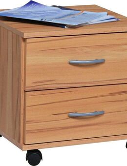 VOGL Möbelfabrik Rollcontainer Barrie, Bürocontainer, Nachtschrank, (1 St), Ausführungen mit/ohne Schubladen, Höhe 41 cm, Made in Germany