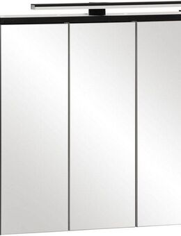 Schildmeyer Badezimmerspiegelschrank Emmik, Breite 65 cm, LED-Beleuchtung Made in Germany