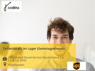 Teilzeitkraft im Lager (Samstagseinsatz) - Klipphausen