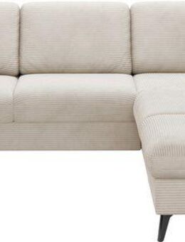 sit&more Ecksofa Morris Jubi L-Form, inkl. Armteilfunktion und 1 Zierkissen, wahlweise mit Bettfunktion