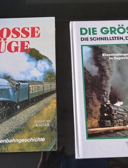 Sammler-Zug-Bücher "Grosse Züge" von Kaiser, 2 Ausgaben komplett - Simbach (Inn) Zentrum