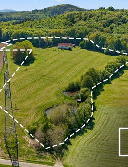 Exklusives Anwesen in Alleinlage - Auf 43.983 m² großem Grundstück ein modernes Zweifamilienhaus - Arzberg (Bayern)