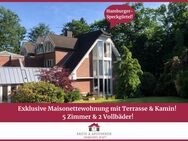 Exklusive Maisonettewohnung mit Terrasse & Kamin! 5 Zimmer & 2 Vollbäder! - Wentorf (Hamburg)