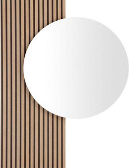 Schildmeyer Spiegel Loft, Breite 79 cm, Runde Spiegelfläche