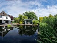 Freistehendes Einfamilienhaus, provisionsfrei, mit Keller, Schwimmteich, Sauna & großzügigem Garten - Travenbrück