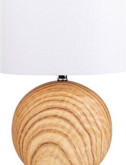 näve Tischleuchte Woody, Ein-/Ausschalter, ohne Leuchtmittel, Keramik Tischleuchte, E14, max. 40W, Höhe: 31,5cm, inkl. Kippschalter