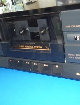 JVC - TD-X102 Stereo Cassette Deck black Cinque + Din Norm Anschluss   5Pol Rec/Play - Dübendorf