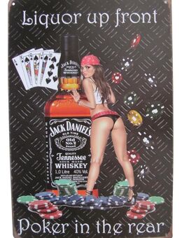 Jack Daniel´s - Tennessee Whiskey - Blechschild 30 x 20 cm - Motiv 15 - Doberschütz