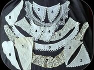 Viele schöne Vintage Spitzenkragen, einzigartig, original, alt, vielseitig verwendbar - Niederfischbach