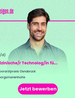 Medizinische/r Technolog/in für Laboratoriumsanalytik (m/w/d) - Georgsmarienhütte