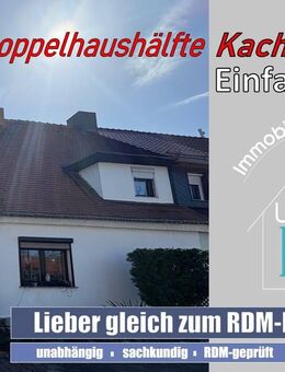 Doppelhaushälfte - Kachstedter Einfamilienhaus - Artern (Unstrut)