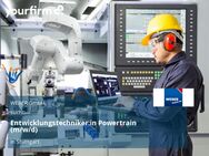 Entwicklungstechniker:in Powertrain (m/w/d) - Stuttgart