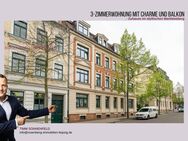Charmante 3-Zimmer-Wohnung mit sonnigem Balkon in Markkleeberg - Markkleeberg