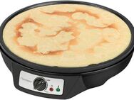 bestron Crêpesmaker ASW602 im Retro Design, für Crepes mit Ø 30 cm, 1000 W, Ø 30 cm, inkl. Teigverteiler & Crêpes-Wender, Antihaftbeschichtung